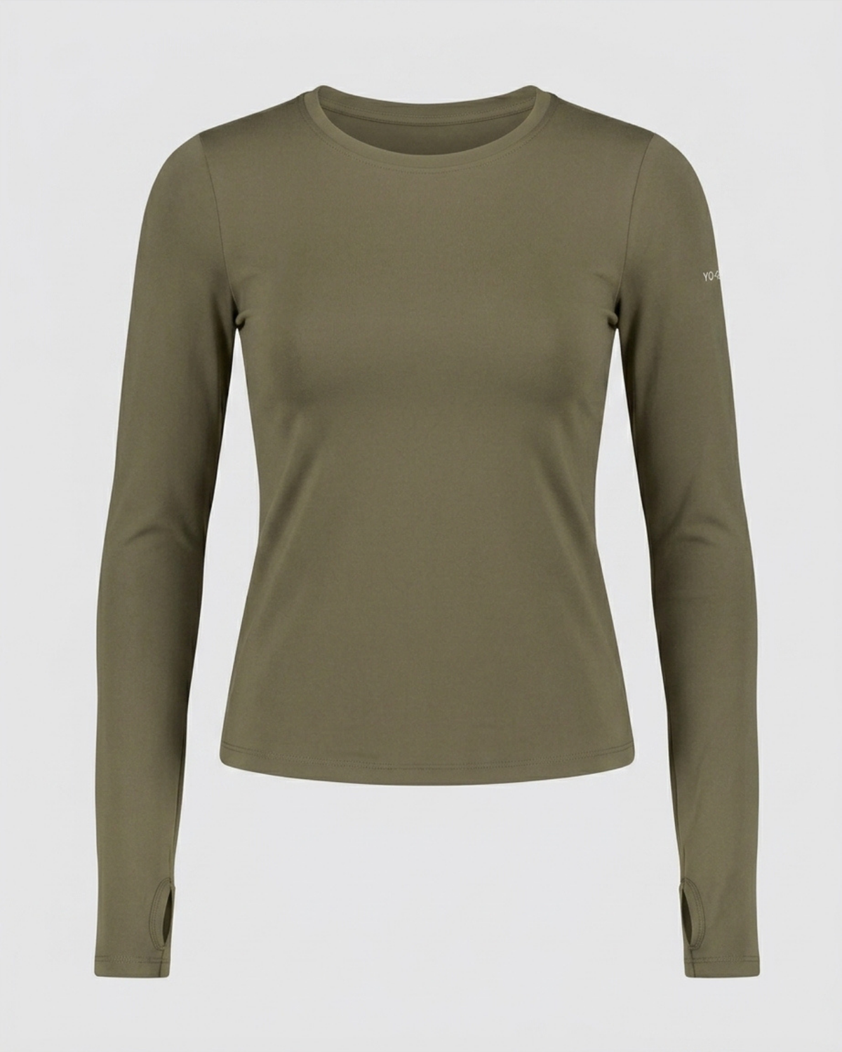 Long Sleeve Top - Olive Green