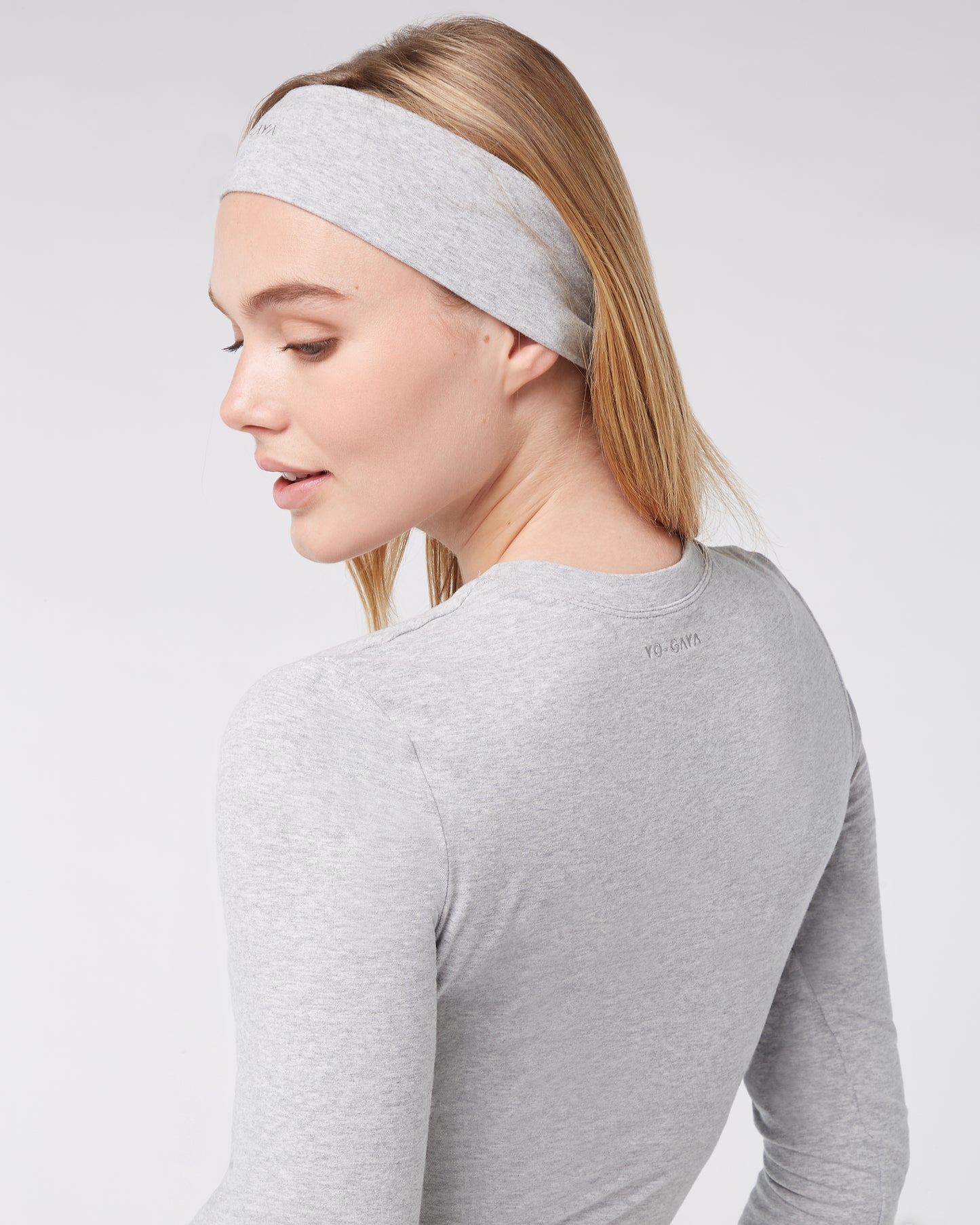 Lounge Headband - Grey Melange