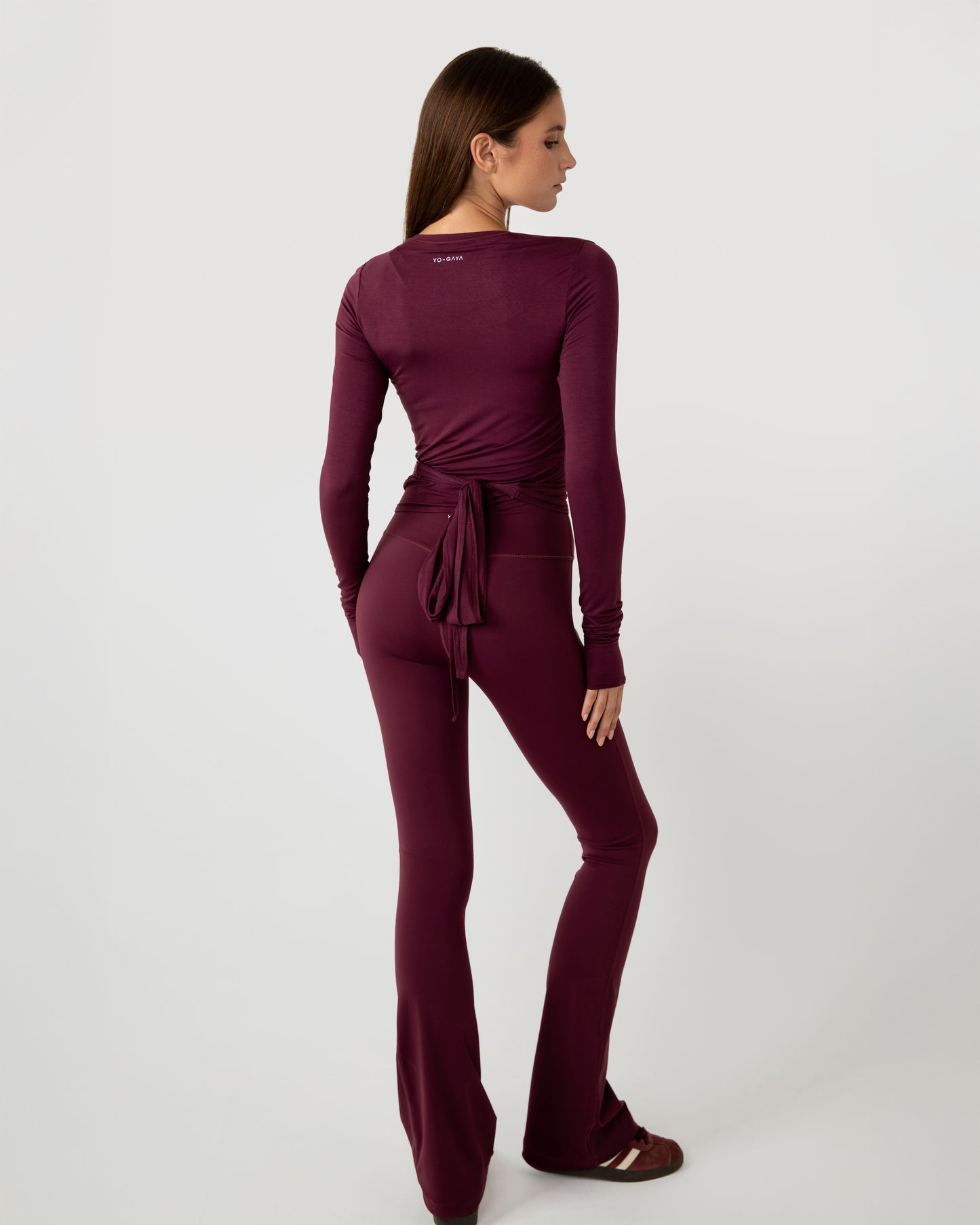 Ballet Wrap - Midnight Red