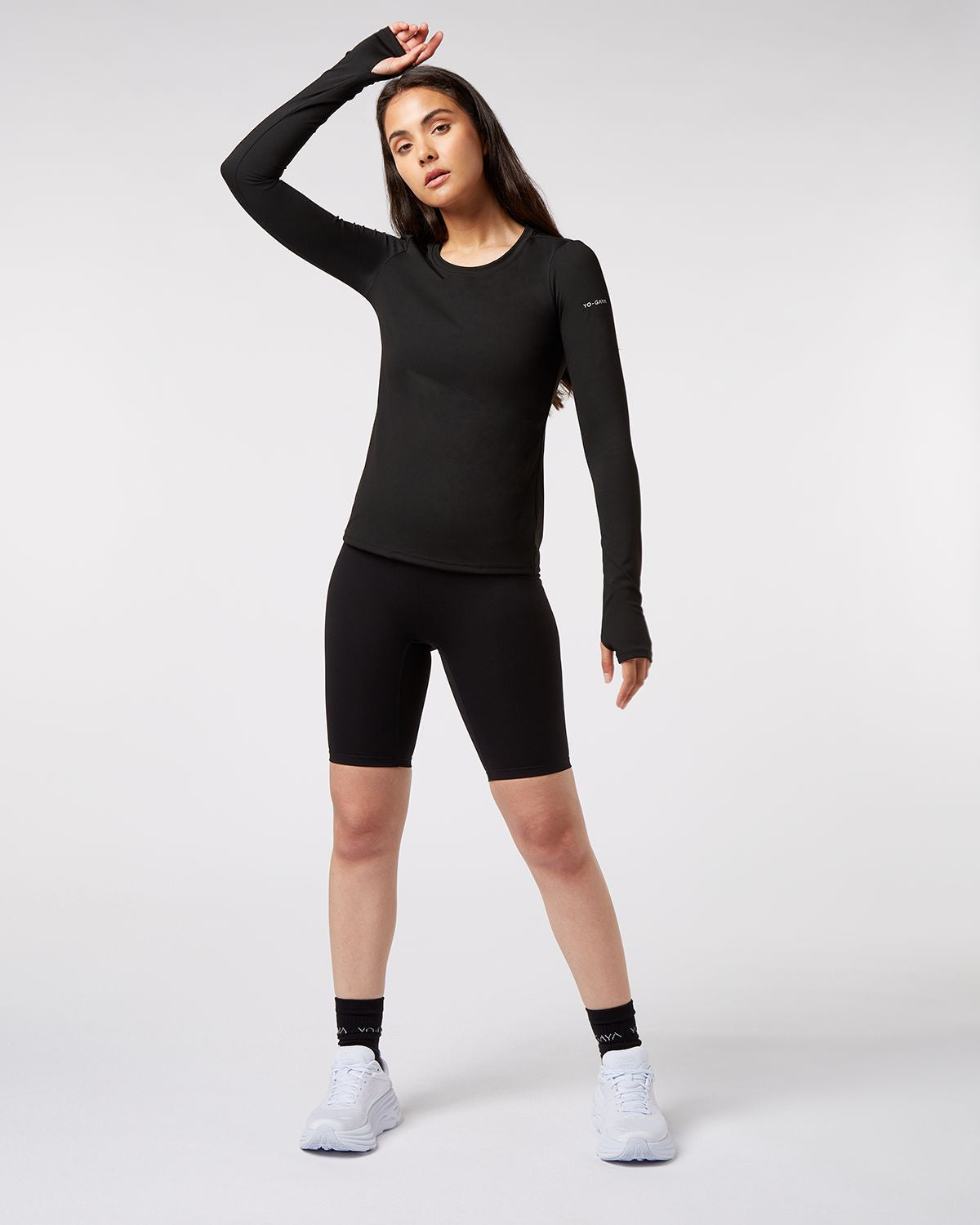 Long Sleeve Top - Black