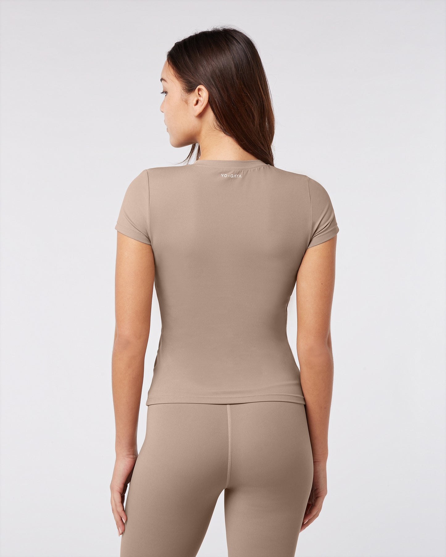 Short Sleeve Top - Sandy Beige