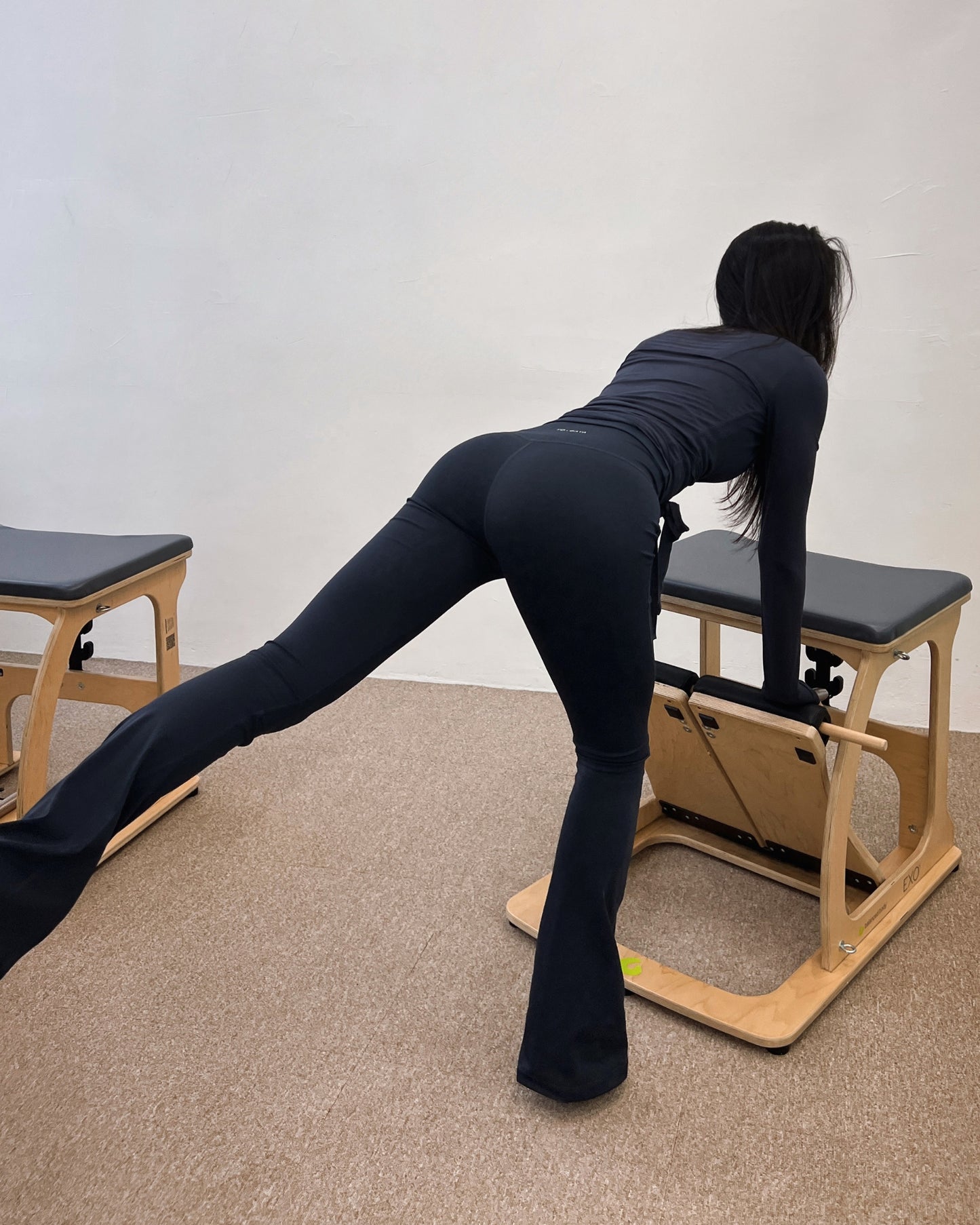 Flared Legging - Deep Ocean Blue