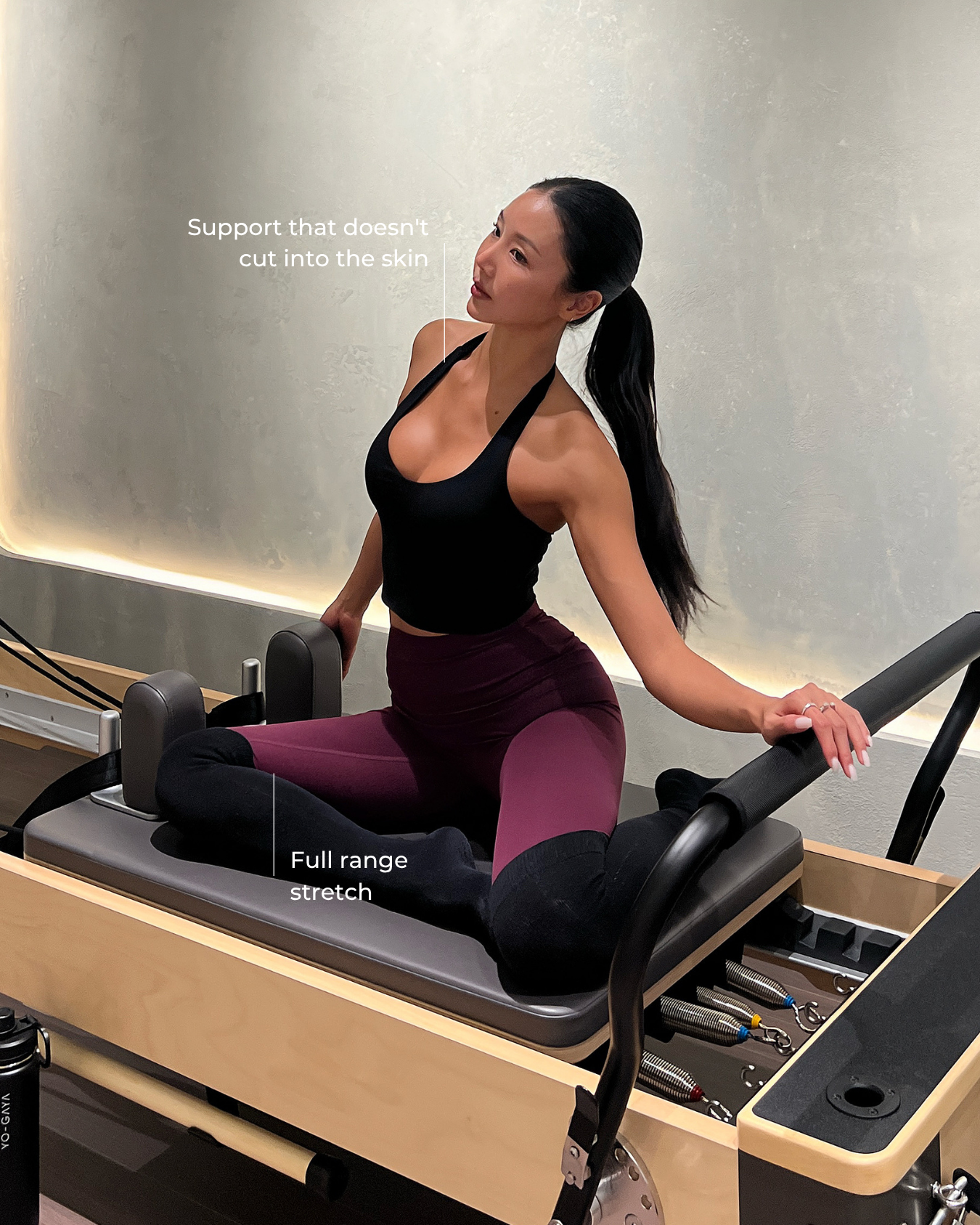 Legging - Midnight Red