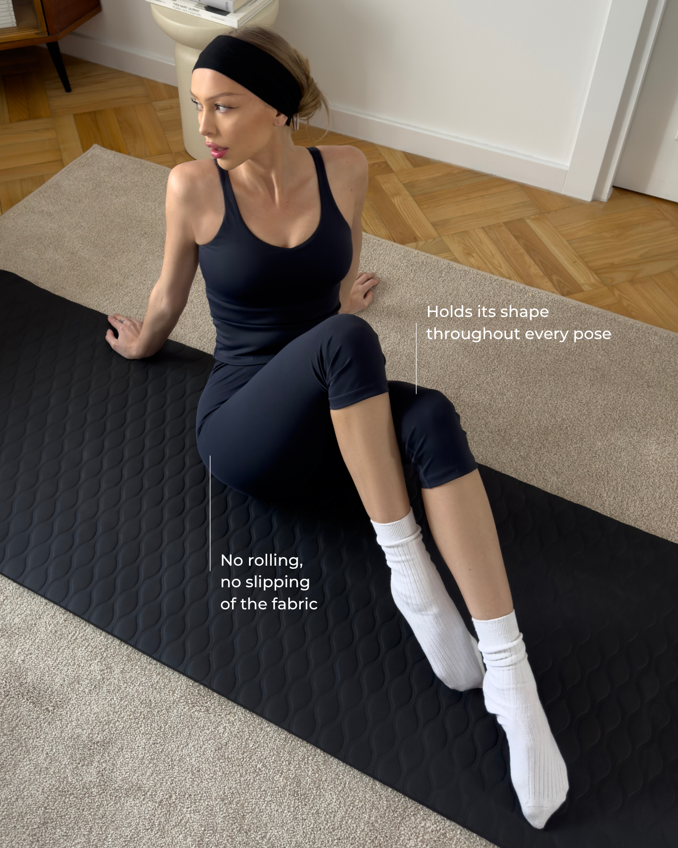 Capri Legging - Deep Ocean Blue