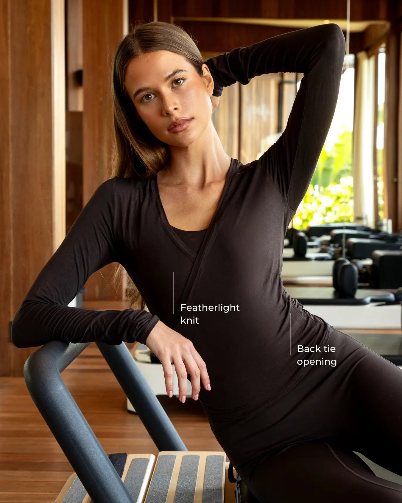 Ballet Wrap - Coffee Bean