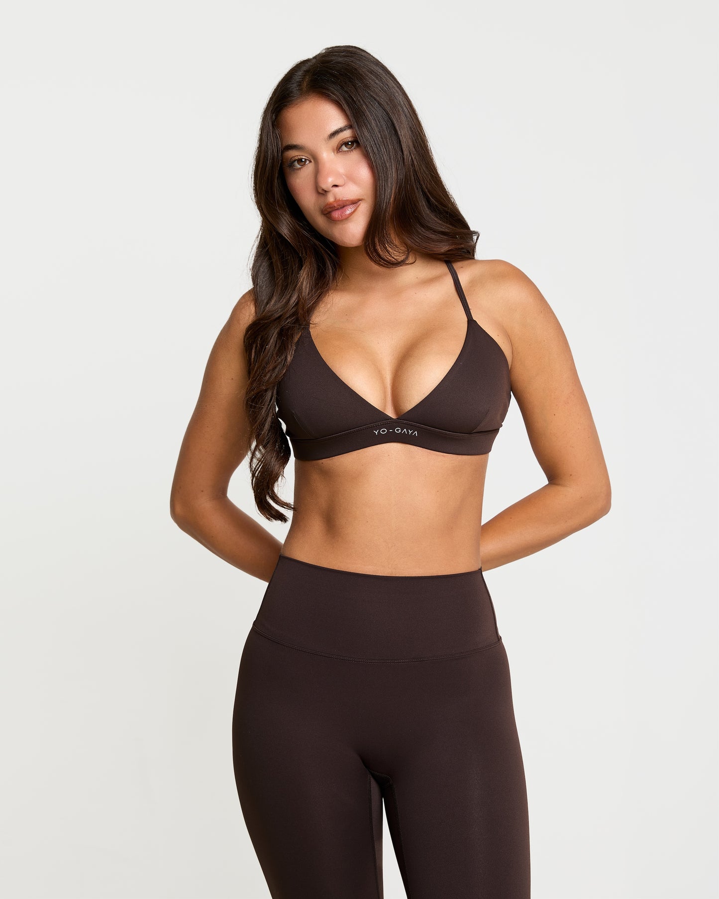 Studio Triangle Bra - Coffee Bean